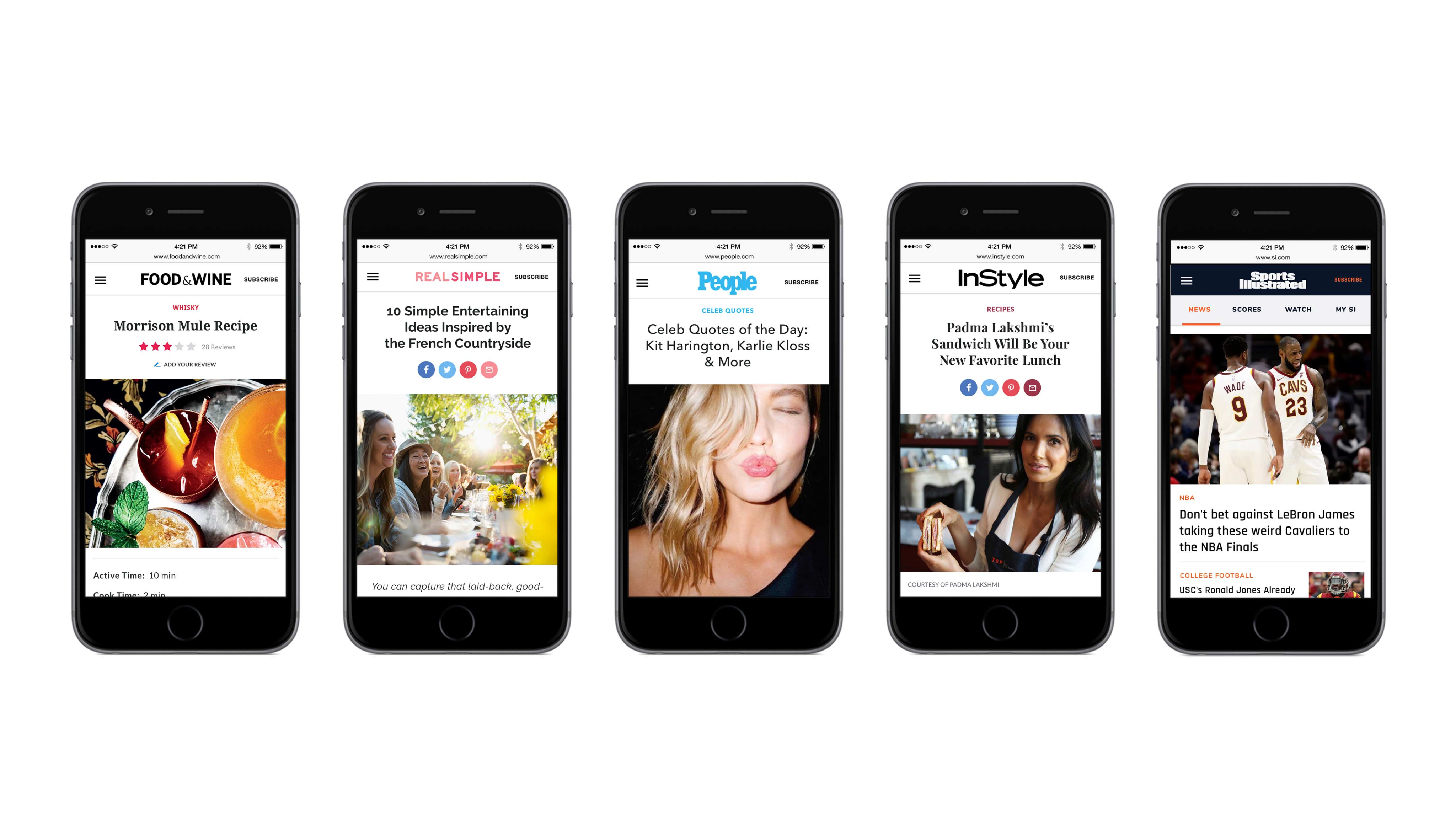 Data points on top of landscape